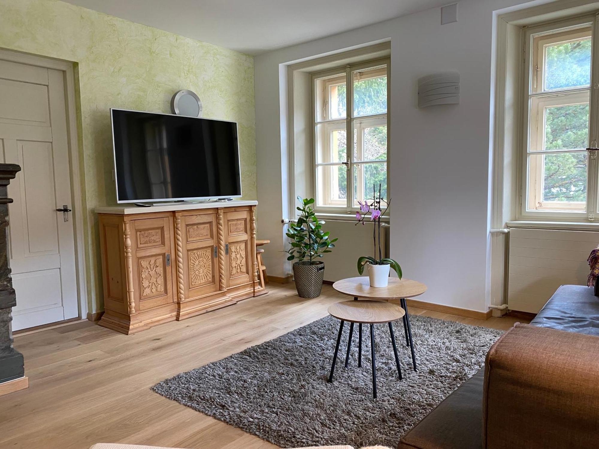 Apartamento Haus La Punt, Savognin Rona Habitación foto