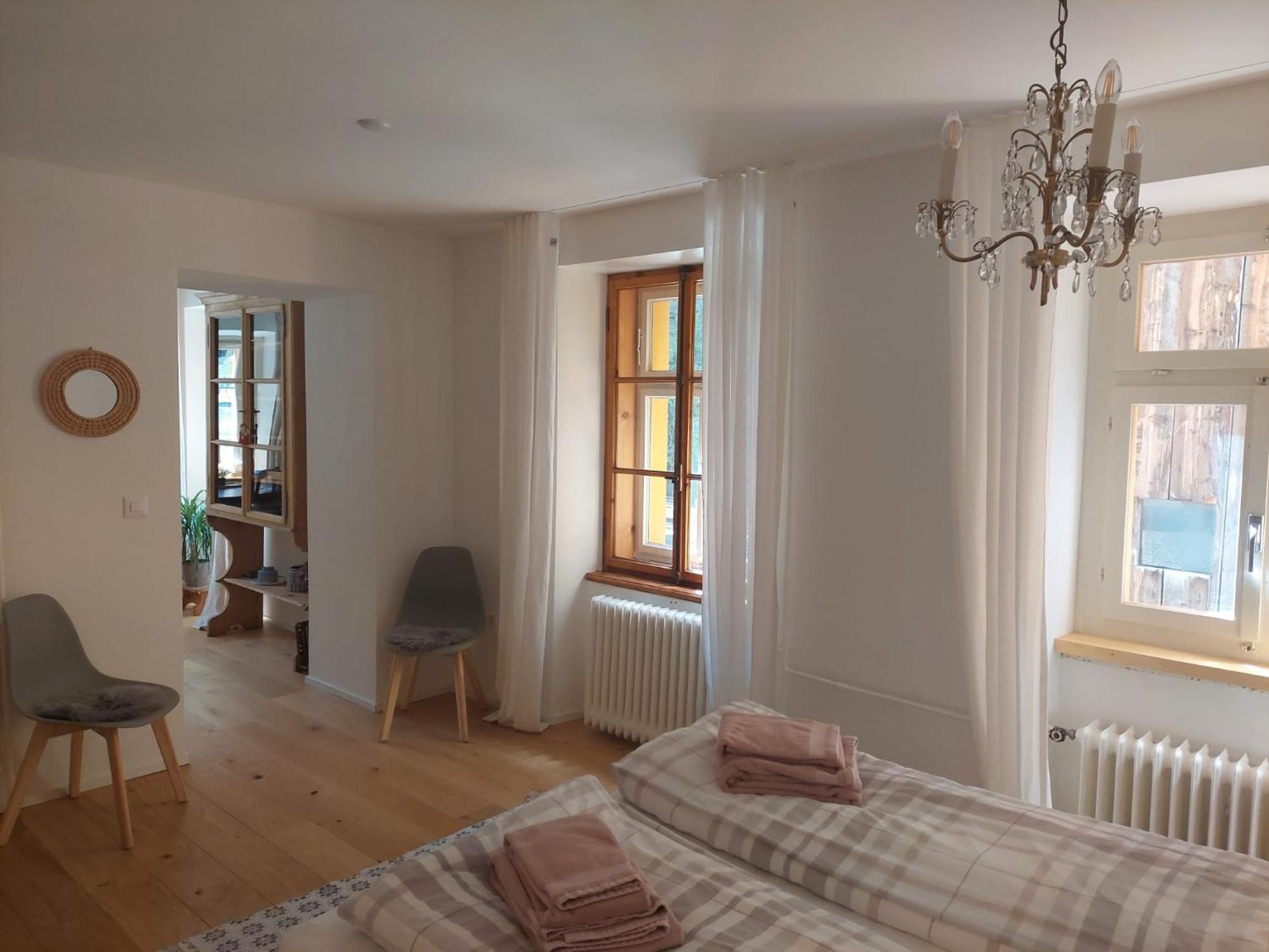 Apartamento Haus La Punt, Savognin Rona Exterior foto